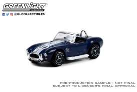 Shelby  - Cobra 1965 blue/black - 1:64 - GreenLight - 37250B - gl37250B | The Diecast Company
