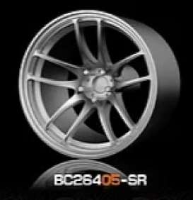 Wheels & tires Rims & tires - 2021 silver - 1:64 - Mot Hobby - BC26405-SR - MotBC26405-SR | The Diecast Company