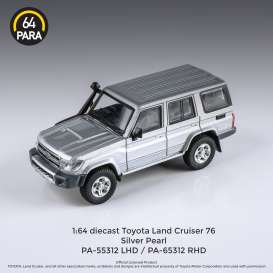 Toyota  - Land Cruiser  silver pearl - 1:64 - Para64 - 65312R - pa65312R | The Diecast Company