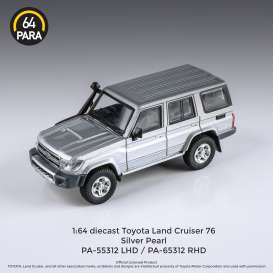 Toyota  - Land Cruiser  silver pearl - 1:64 - Para64 - 55312L - pa55312L | The Diecast Company