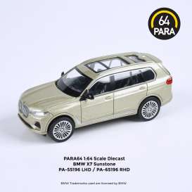 BMW  - X7 sunstone - 1:64 - Para64 - 55196L - pa55196L | The Diecast Company