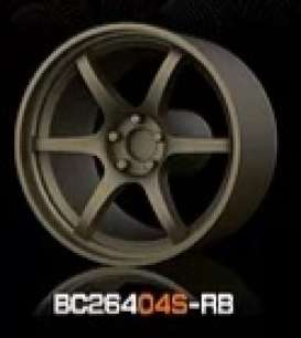 Wheels & tires Rims & tires - 2021 bronze - 1:64 - Mot Hobby - BC26404S-RB - MotBC26404S-RB | The Diecast Company