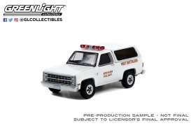 Chevrolet  - K5 Blazer 1985 white - 1:64 - GreenLight - 67030D - gl67030D | The Diecast Company
