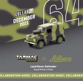 Land Rover  - Defender camouflage - 1:64 - Tarmac - T64S-012-CAM - TC-T64S012CAM | The Diecast Company