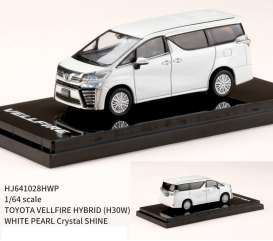 Toyota  - Vellfire Hybrid white pearl - 1:64 - Hobby Japan - HJ641028HWP - HJ641028HWP | The Diecast Company