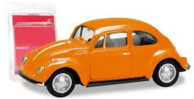 Volkswagen  - Kever orange - 1:87 - Herpa - H013253-002 - herpa013253-002 | The Diecast Company