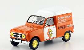 Renault  - 4 Fourgonnette orange/white - 1:43 - Magazine Models - UTR40 - magUTR40 | The Diecast Company