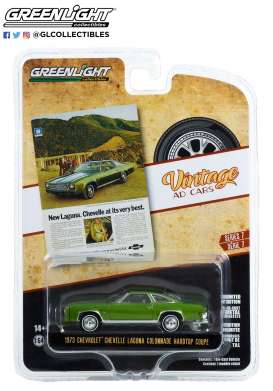 Chevrolet  - Chevelle 1973 green - 1:64 - GreenLight - 39100E - gl39100E | The Diecast Company