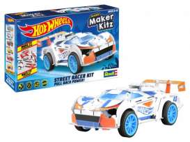 Hotwheels CARS  - Maker Kitz "Mach Speeder" white/blue - 1:32 - Revell - Germany - 50310 - revell50310 | The Diecast Company