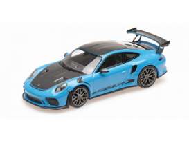 Porsche  - 911 GT3RS (991.2) 2019 blue/black - 1:18 - Minichamps - 155068222 - mc155068222 | The Diecast Company