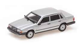 Volvo  - 740 GL 1986 silver - 1:87 - Minichamps - 870171702 - mc870171702 | The Diecast Company