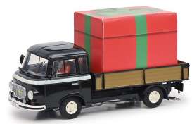 Barkas  - B1000 Chrismas 2021 black/red/green - 1:43 - Schuco - 3674 - schuco3674 | The Diecast Company