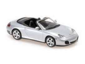 Porsche  - 911 4S Cabriolet 2003 silver - 1:43 - Maxichamps - 940062831 - mc940062831 | The Diecast Company