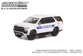 Chevrolet  - Tahoe 2021 white - 1:64 - GreenLight - 43000F - gl43000F | The Diecast Company