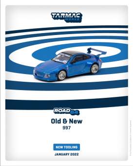 Porsche  - blue metallic - 1:64 - Tarmac - T64-TL053-BLM - TC-T64TL053BLM | The Diecast Company