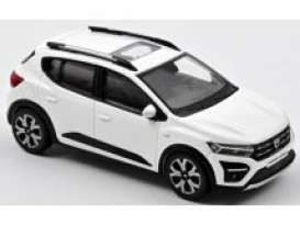 Dacia  - Sandero Stepway 2021 white - 1:43 - Norev - 509031 - nor509031 | The Diecast Company
