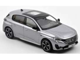 Peugeot  - 308 GT 2021 grey - 1:43 - Norev - 473931 - nor473931 | The Diecast Company