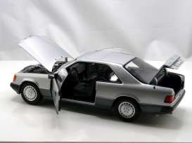 Mercedes Benz  - 300 CE-24 Coupé 1990 Silver - 1:18 - Norev - 183880 - nor183880 | The Diecast Company