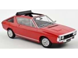 Renault  - 17 Gordini Découvrable 1975 red - 1:18 - Norev - 185371 - nor185371 | The Diecast Company