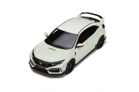 Honda  - Civic Type R GT FK8 2019 white - 1:18 - OttOmobile Miniatures - ot388 - OT388 | The Diecast Company