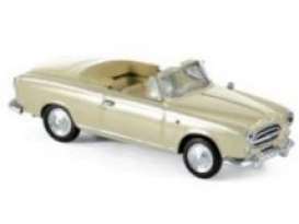 Peugeot  - 403 Cabriolet 1957 ivory/beige - 1:87 - Norev - 474342 - nor474342 | The Diecast Company