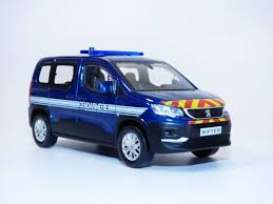 Peugeot  - Rifter 2019 blue - 1:43 - Norev - 479063 - nor479063 | The Diecast Company