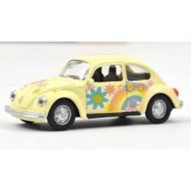 Volkswagen  - Beetle 1303 1973 yellow/rainbow - 1:64 - Norev - 310518 - nor310518 | The Diecast Company