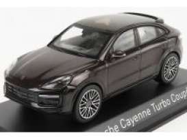 Porsche  - Cayenne Turbo Coupé 2019 brown metallic - 1:43 - Norev - 750061 - nor750061 | The Diecast Company