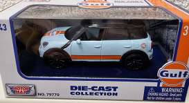 Mini  - Cooper S Countryman blue/orange - 1:43 - Motor Max - 79774 - mmax79774 | The Diecast Company
