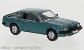 Opel  - Manta B 1978 green metallic - 1:87 - Brekina - pcx870102 - PCX870102 | The Diecast Company