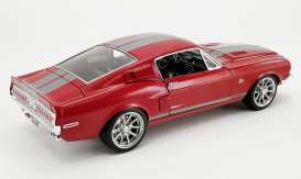 Shelby  - GT500  1968 red/grey - 1:18 - Acme Diecast - 1801850 - acme1801850 | The Diecast Company