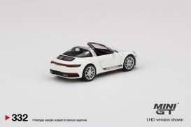 Porsche  - 911 Targa 4S white - 1:64 - Mini GT - 00332-L - MGT00332lhd | The Diecast Company