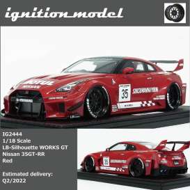 LB Works Nissan - 35 GT-RR red - 1:18 - Ignition - IG2444 - IG2444 | The Diecast Company