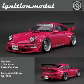Porsche  - RWB 964 pink - 1:18 - Ignition - IG2459 - IG2459 | The Diecast Company