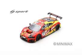 Audi  - R8 LMS GT3 2021 black/white - 1:18 - Spark - 18SB033 - spa18SB033 | The Diecast Company