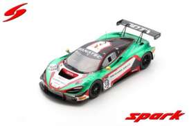 McLaren  - 720S GT3 2021 white/red/green - 1:18 - Spark - 18SB034 - spa18SB034 | The Diecast Company
