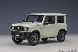 Suzuki  - Jimny pure white pearl - 1:18 - AutoArt - 78505 - autoart78505 | The Diecast Company