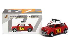 Mini  - Cooper MKI #177 red - 1:50 - Tiny Toys - ATC66018 - tinyATC66018 | The Diecast Company