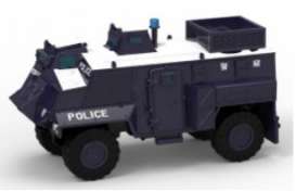 Military Vehicles  - blue/black - 1:72 - Tiny Toys - ATC64110 - tinyATC64110 | The Diecast Company