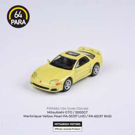 Mitsubishi  - 3000 GT yellow pearl - 1:64 - Para64 - 65137R - pa65137R | The Diecast Company
