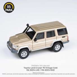 Toyota  - Land Cruiser 76 gold - 1:64 - Para64 - 65313R - pa65314R | The Diecast Company