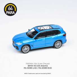 BMW  - X5 blue - 1:64 - Para64 - 65189R - pa65189R | The Diecast Company