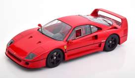 Ferrari  - F40 1990 red - 1:18 - KK - Scale - 180811 - kkdc180811 | The Diecast Company