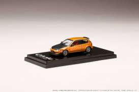 Honda  - Civic orange metallic - 1:64 - Ignition - HJ641017FP - IGHJ641017FP | The Diecast Company