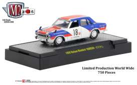 Datsun  - Bluebird 1600SSS 1969 white/red/blue - 1:64 - M2 Machines - 32500S58 - M2-32500S58 | The Diecast Company