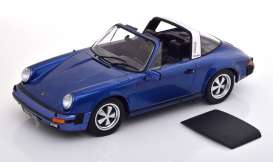 Porsche  - 911 Carrera 1977 blue - 1:18 - KK - Scale - 180681 - kkdc180681 | The Diecast Company
