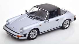 Porsche  - 911  1988 silver grey - 1:18 - KK - Scale - 180713 - kkdc180713 | The Diecast Company