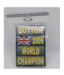 Figures diorama - Jenson Button Champion Sign 2009  - 1:18 - Cartrix - CTLE18010 - CTLE18010 | The Diecast Company