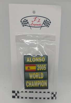 Figures diorama - F. Alonso World Champion Sign 2005  - 1:43 - Cartrix - CTLE43001 - CTLE43001 | The Diecast Company