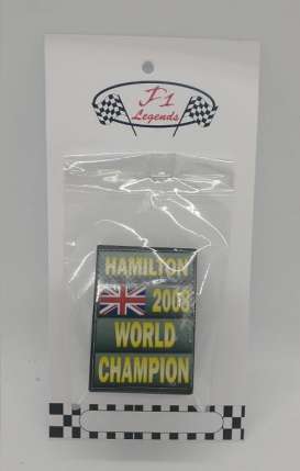 Figures diorama - L.Hamilton World Champion Sign 2008  - 1:43 - Cartrix - CTLE43007 - CTLE43007 | The Diecast Company